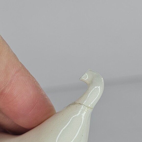 Freeman McFarlin Siamese Cat Kitten Sitting Nodder Bobble Head *REPAIR FLAW* - Picture 9 of 9